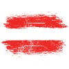 Red-White-Red Brush Flag