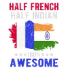 Moitié Français moitié Indien