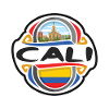 Cali Colombia Bandiera Badge Travel Souvenir Stamp