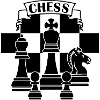 Chess chess pieces black