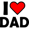 I love dad