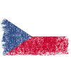 Drapeau tchèque République tchèque