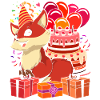 Birthday Party Gift Animal Fox