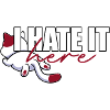 I hate it here - cat