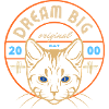 Dream Big Cat