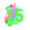 15 Number of blobs