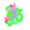 43 Number of blobs