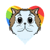 CHAT LGBT Chat Persan Arc-en-ciel