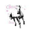 Fille Cheval Amour