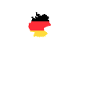 Germany Heartbeat Design German Flag