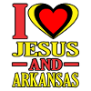 Love Jesus Arkansas Gift