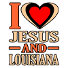 Love Jesus Louisiana Gift