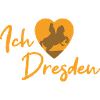 Ich liebe Dresden - Schriftzug