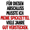Abschlussgeschenke - SPICKEN SPICKZETTEL