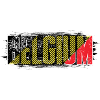 Belgium Flag Bold Letters