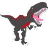 Black T-rex