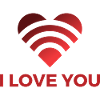 I Love You Heart Logo