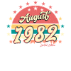 40e anniversaire août 1982