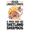 Never underestimate Shetland Sheepdog