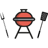 Grill Icon Bbq Season