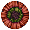 Abstract Tie Dye Flower Pattern