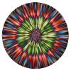 Red Green Blue Flower Motifs