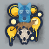 Thylacine Spirit - Mythical Tasmanian Tiger Wolf