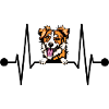 Kromfohrländer Kromi Dog Heartbeat