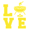Fondue LOVE Cheese Alps Switzerland