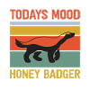 Funny honey badger