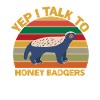 Funny honey badger