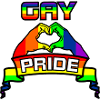 Rainbow gay pride logo 4