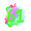 61 Number of blobs
