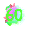 60 Number of blobs
