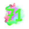 71 Number of blobs