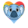 LGBT Animal Koala Rainbow