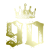 90 Couronne de numéros