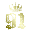 91 Number crown