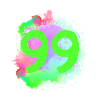 99 Number of blobs