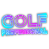 GOLF PROFESSIONAL PRO NEON RETRO 90s 80s PROETTE MOTIFS