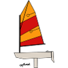 Optimist Sailboat