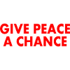 Give peace a chance