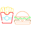 Fries & Burger