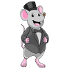 Mouse Groom Jacket Wedding
