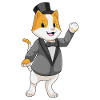 Cat Groom Jacket Wedding