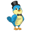 Bird Groom Top Hat Wedding