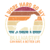 Work Hard - Retro Bullmastiff