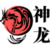 Japanese Dragon T-Shirt Design