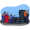 Paintball illustration
