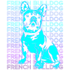 French Bulldog Retro